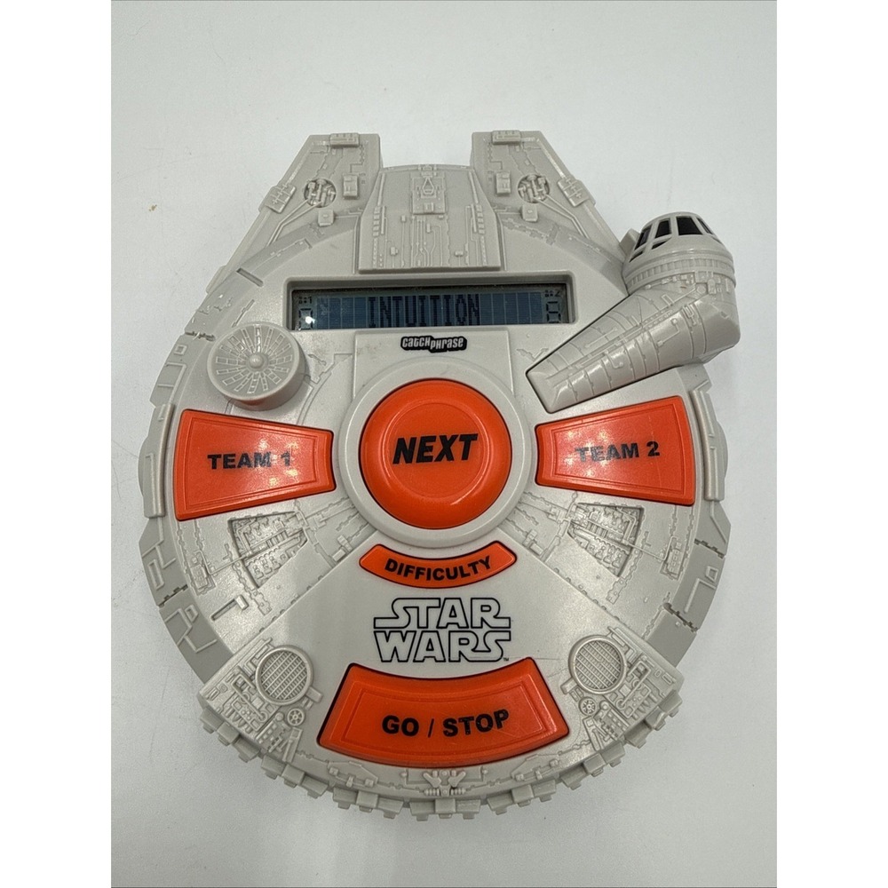 Star Wars Catch Phrase Electronic Handheld Game Hasbro 2015 Works Falcon